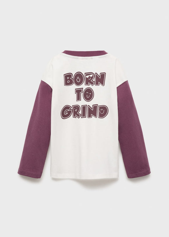 MANGO GRIND 17033296-77 MANGO KIDS BABY BOY T-SHIRT LONG SLEEVE