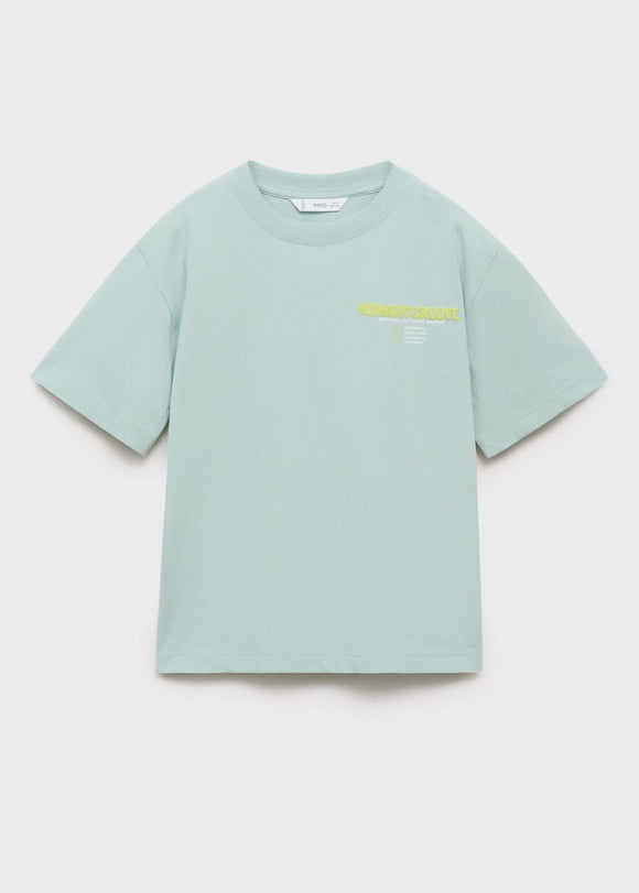 MANGO MIDNIGHT 17033298-45 MANGO KIDS BOY T-SHIRT SHORT SLEEVE