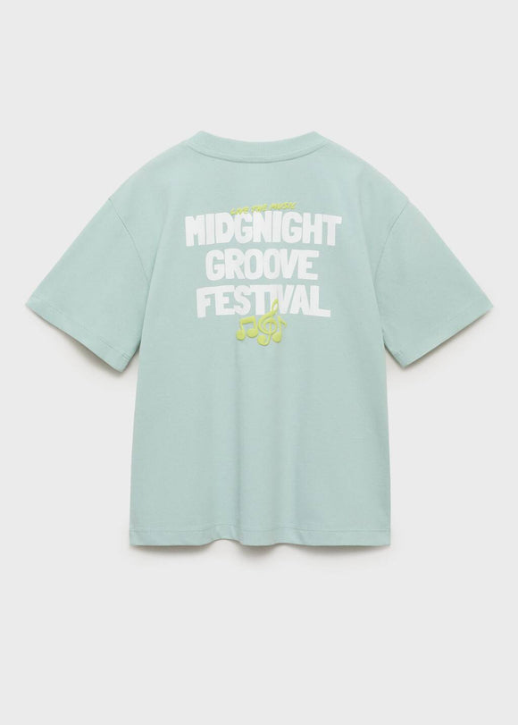 MANGO MIDNIGHT 17033298-45 MANGO KIDS BOY T-SHIRT SHORT SLEEVE