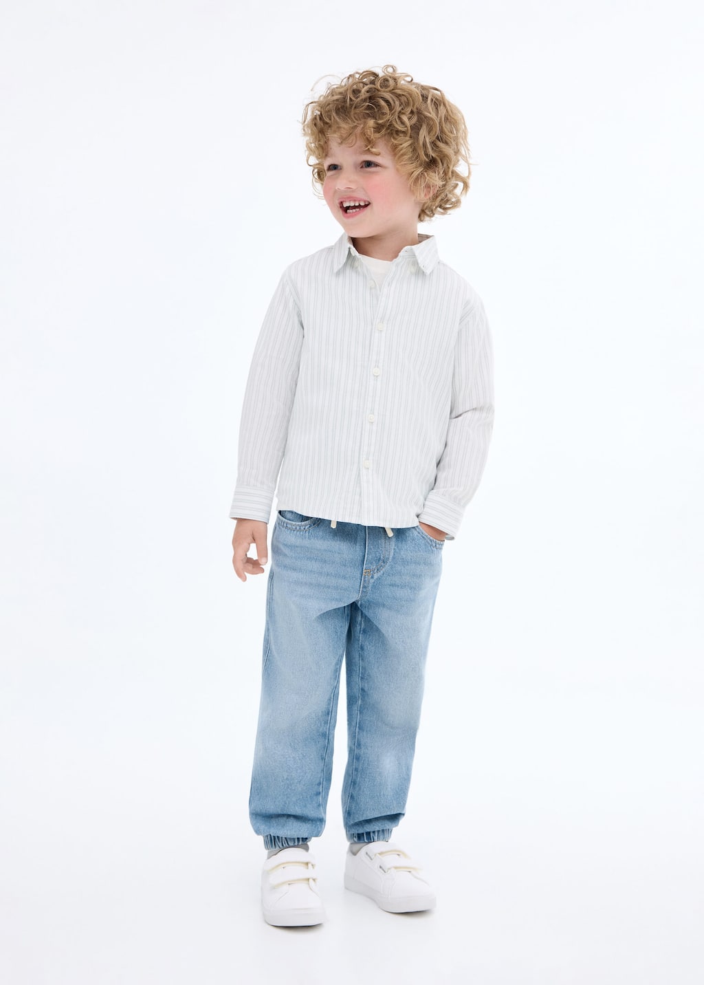 MANGO JOGGERB 17033304-TM MANGO KIDS BABY BOY JEANS