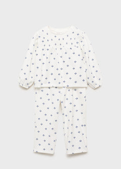 MANGO BLANQUIB 17033797-02 MANGO KIDS BABY GIRL PIJAMAS
