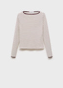 MANGO PORTA 17034085-78 MANGO WOMEN T-SHIRT LONG SLEEVE-3