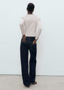 MANGO PORTA 17034085-78 MANGO WOMEN T-SHIRT LONG SLEEVE-6