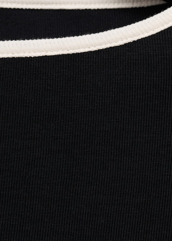 MANGO PORTA 17034085-99 MANGO WOMEN T-SHIRT LONG SLEEVE