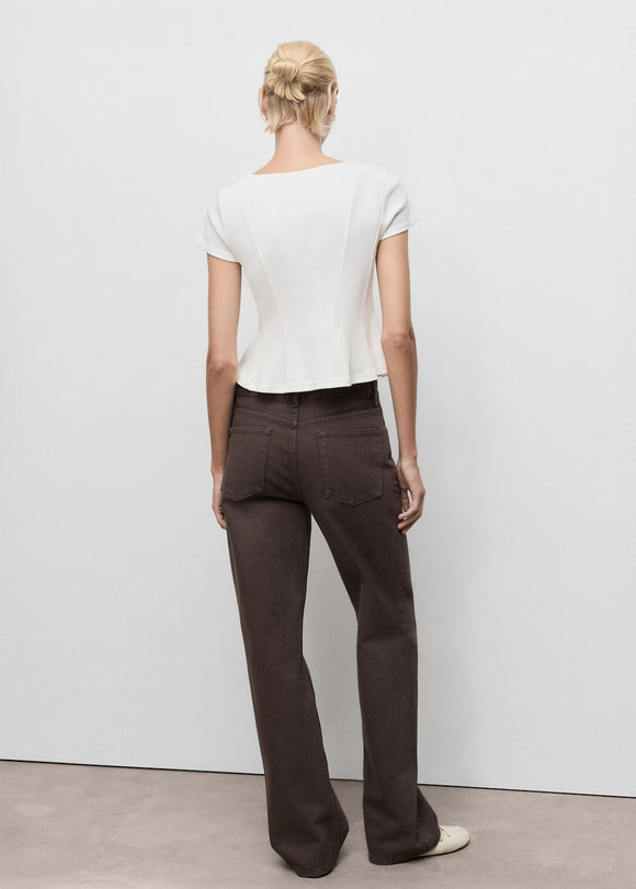 MANGO SANDRI 17034086-01 MANGO WOMEN T-SHIRT SHORT SLEEVE