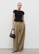 MANGO SANDRI 17034086-99 MANGO WOMEN T-SHIRT SHORT SLEEVE-1