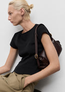 MANGO SANDRI 17034086-99 MANGO WOMEN T-SHIRT SHORT SLEEVE-5