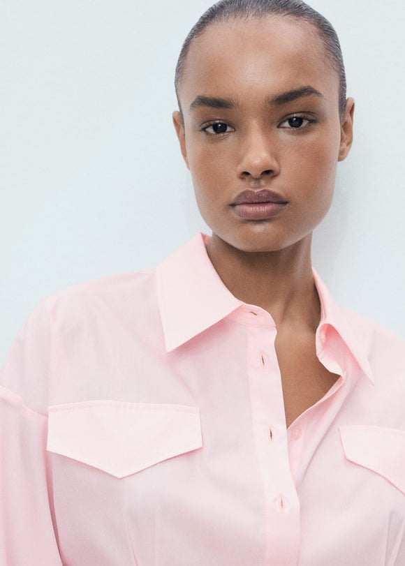 MANGO JULS-H 17034093-85 MANGO WOMEN SHIRT LONG SLEEVE