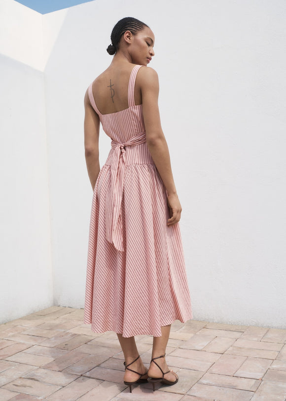 MANGO PENELOPE-H 17034094-85 MANGO WOMEN DRESS FULL LENGTH