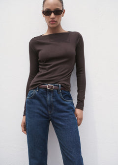 MANGO LILOBAR 17034142-32 MANGO WOMEN T-SHIRT LONG SLEEVE