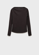 MANGO LILOBAR 17034142-32 MANGO WOMEN T-SHIRT LONG SLEEVE-3