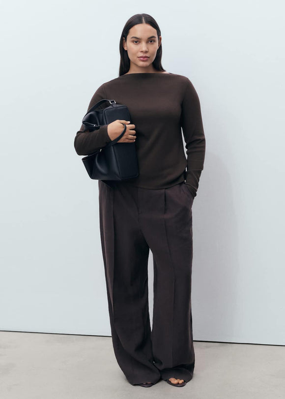 MANGO LILOBAR 17034142-32 MANGO WOMEN T-SHIRT LONG SLEEVE