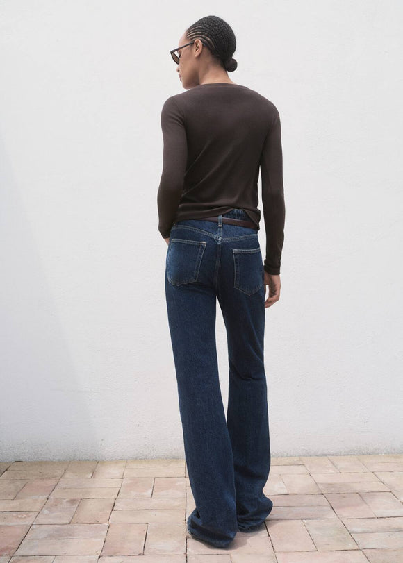 MANGO LILOBAR 17034142-32 MANGO WOMEN T-SHIRT LONG SLEEVE