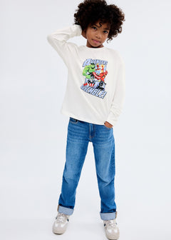 MANGO AVEMARVE 17034439-02 MANGO KIDS BOY T-SHIRT LONG SLEEVE