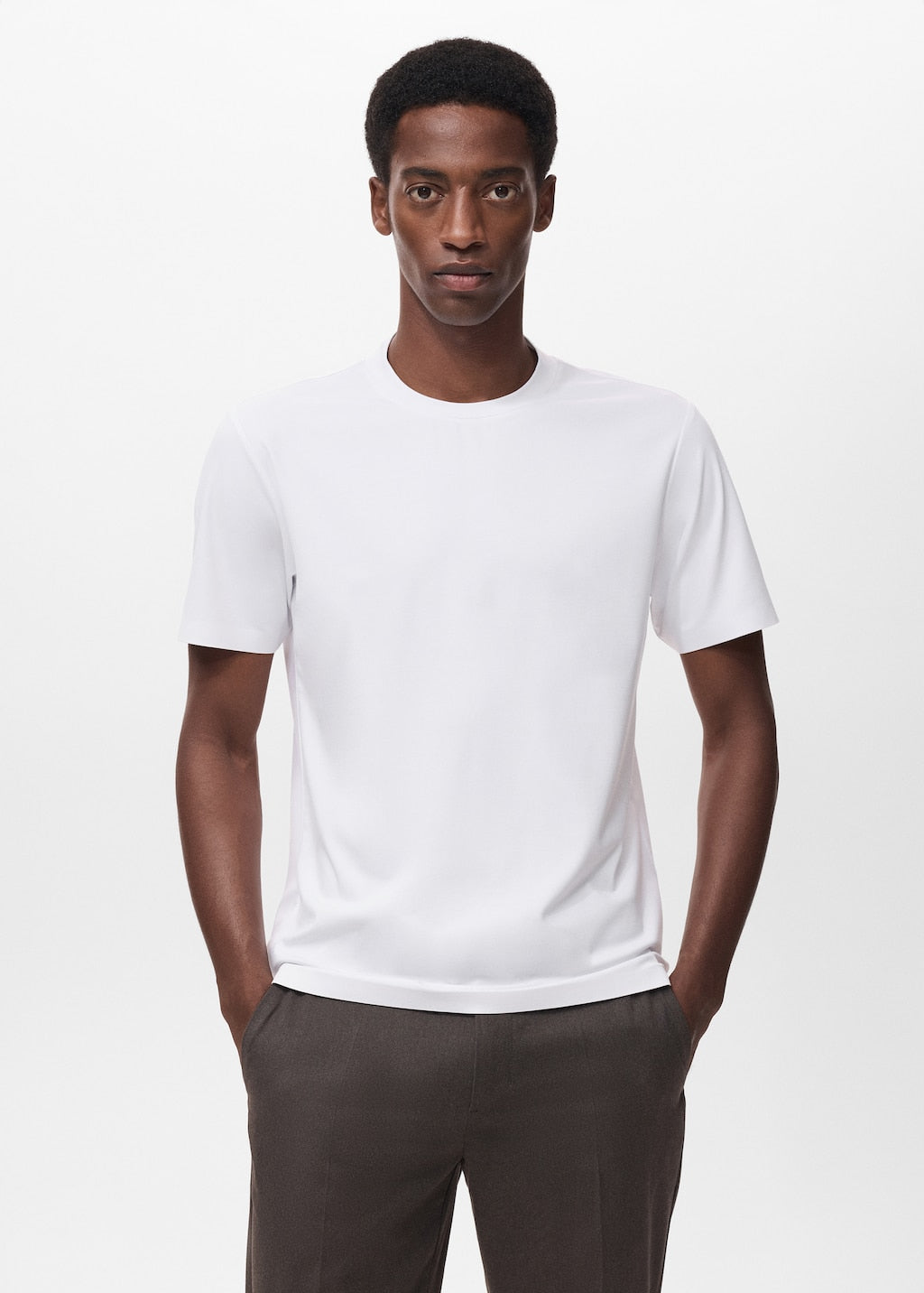 MANGO PUGLIA 17034449-01 MANGO MAN T-SHIRT SHORT SLEEVE