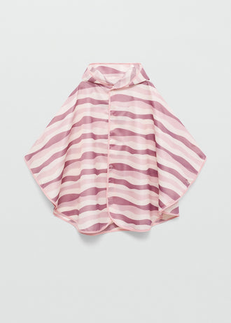 MANGO STRIPESX 17035145-83 MANGO KIDS BABY GIRL COAT