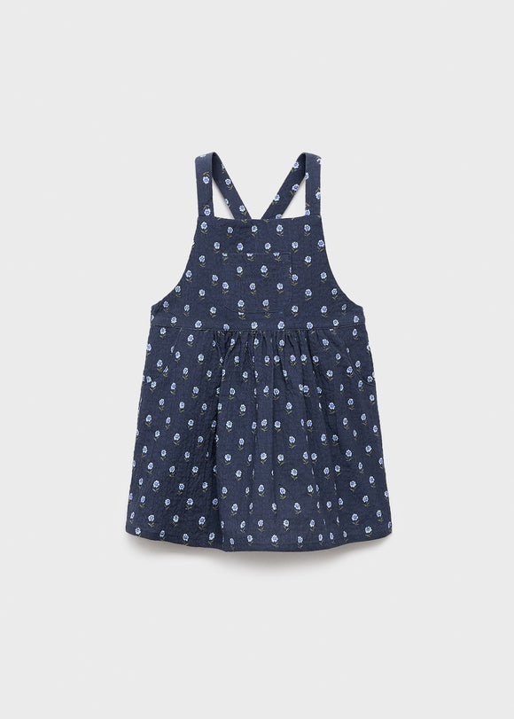 MANGO FLOWIEP 17035162-56 MANGO KIDS BABY GIRL DUNGAREE