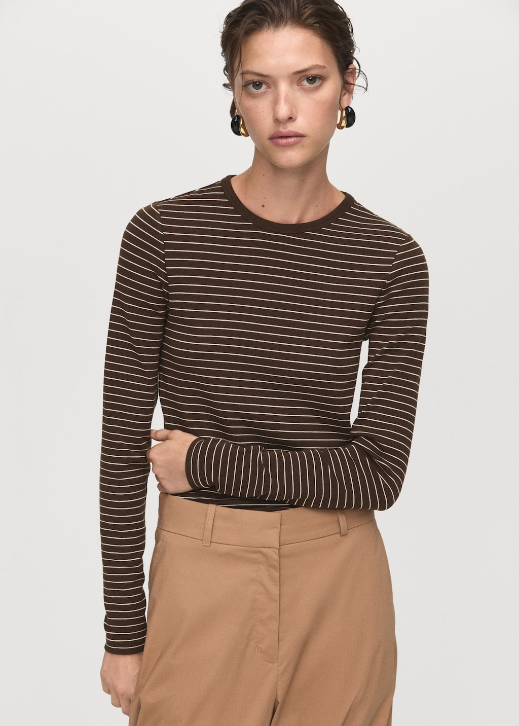 MANGO PAUL 17035797-30 MANGO WOMEN T-SHIRT SHORT SLEEVE