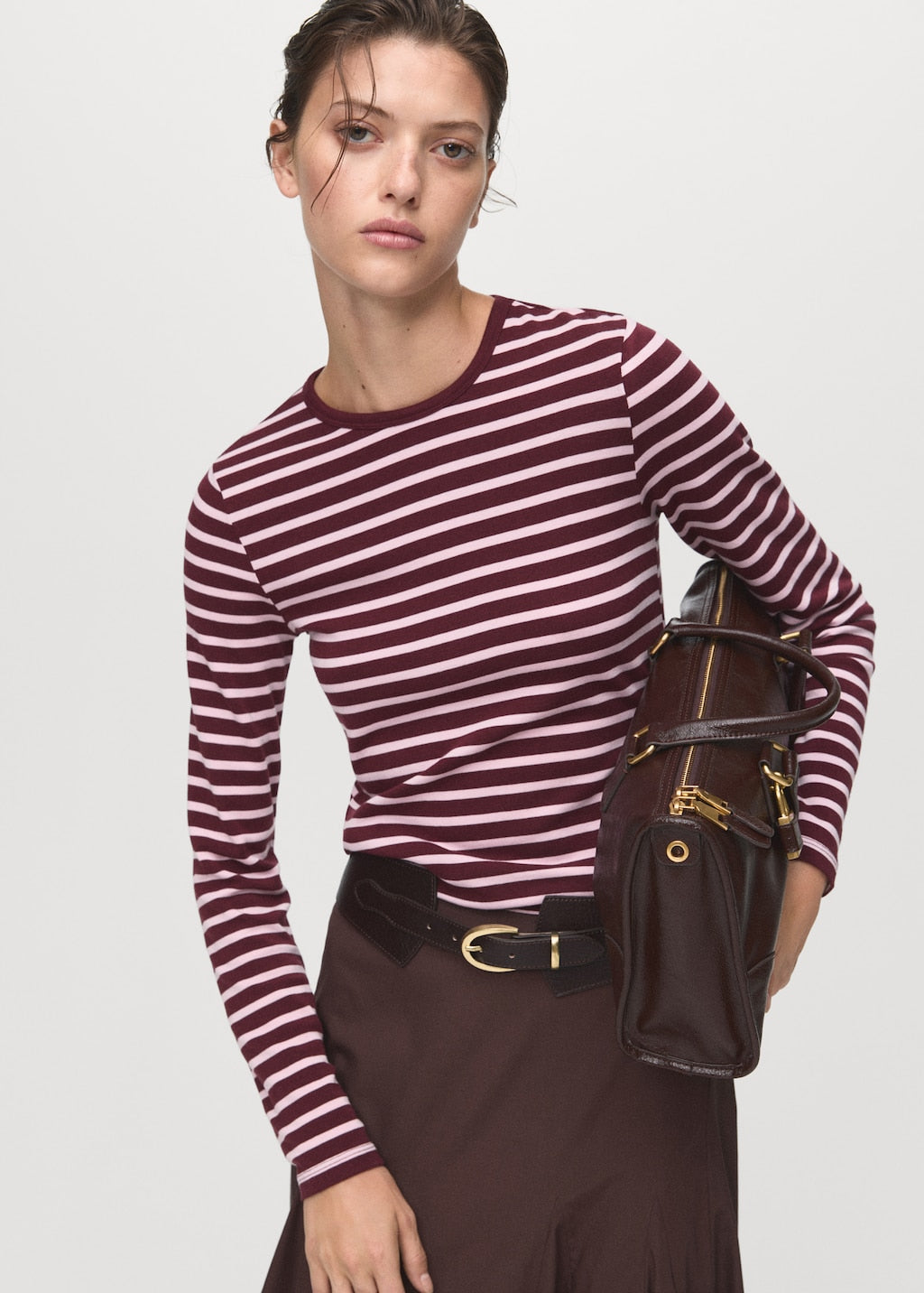MANGO PAUL 17035797-81 MANGO WOMEN T-SHIRT SHORT SLEEVE