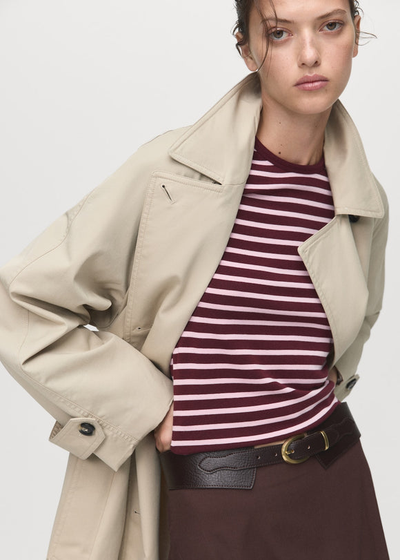 MANGO PAUL 17035797-81 MANGO WOMEN T-SHIRT SHORT SLEEVE