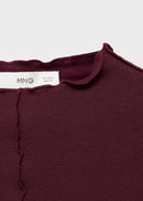 MANGO CURLISA 17035799-78 MANGO WOMEN T-SHIRT LONG SLEEVE-6