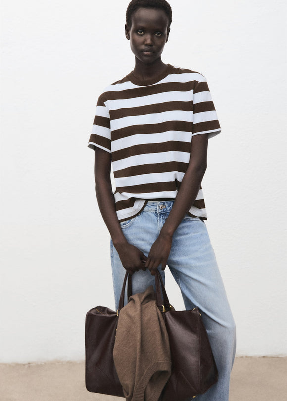 MANGO DOLLY 17035803-30 MANGO WOMEN T-SHIRT SHORT SLEEVE