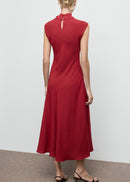 MANGO COCO-W 17035812-70 MANGO WOMEN DRESS FULL LENGTH-3