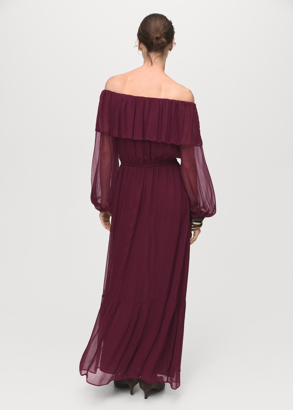 MANGO SABA-W 17035813-78 MANGO WOMEN DRESS FULL LENGTH