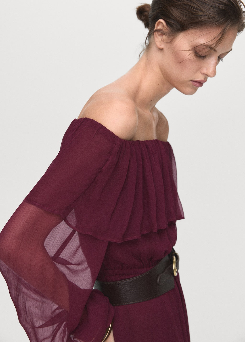 MANGO SABA-W 17035813-78 MANGO WOMEN DRESS FULL LENGTH