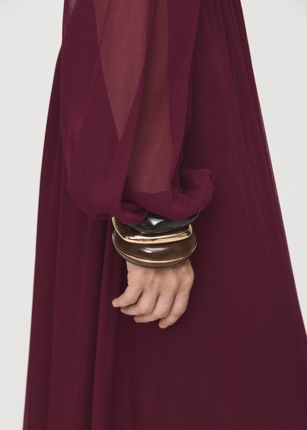 MANGO SABA-W 17035813-78 MANGO WOMEN DRESS FULL LENGTH