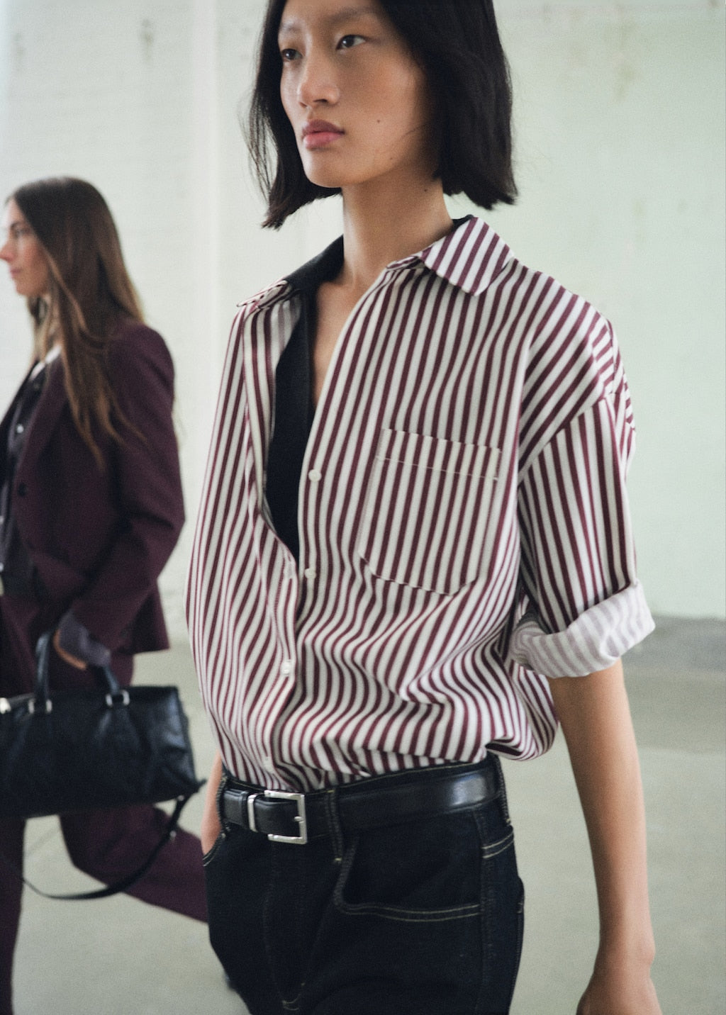 MANGO FONTANA 17035814-05 MANGO WOMEN SHIRT LONG SLEEVE