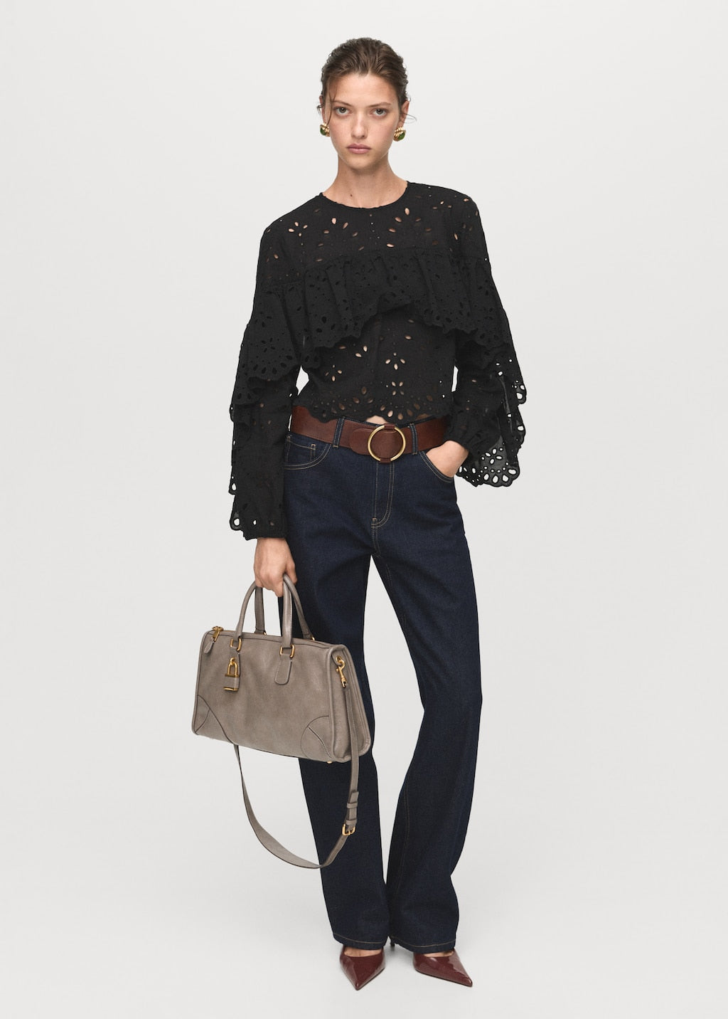 MANGO MOLLY 17035822-99 MANGO WOMEN BLOUSE