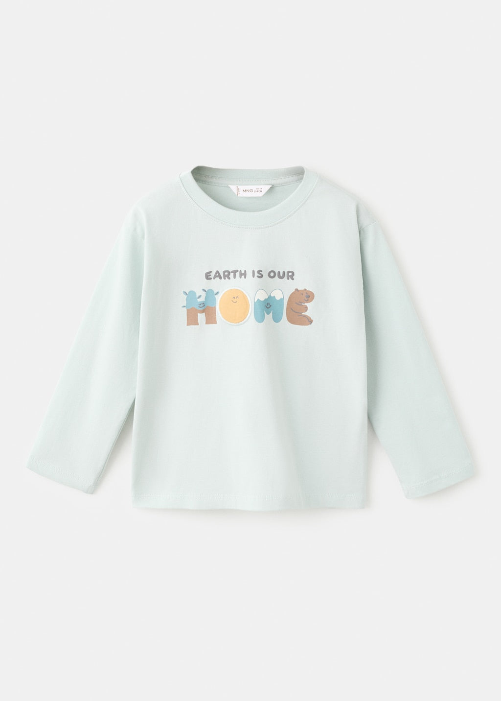 MANGO HOMIE 17036727-45 MANGO KIDS BABY BOY T-SHIRT LONG SLEEVE