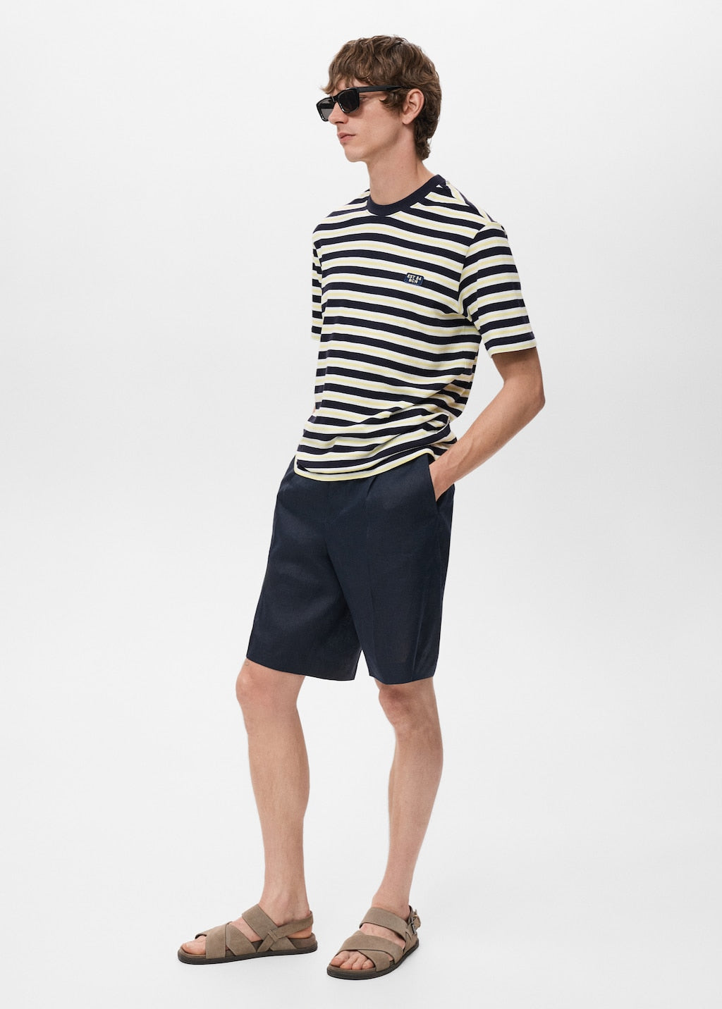 MANGO SUMMITH-H 17037773-56 MANGO MAN T-SHIRT SHORT SLEEVE