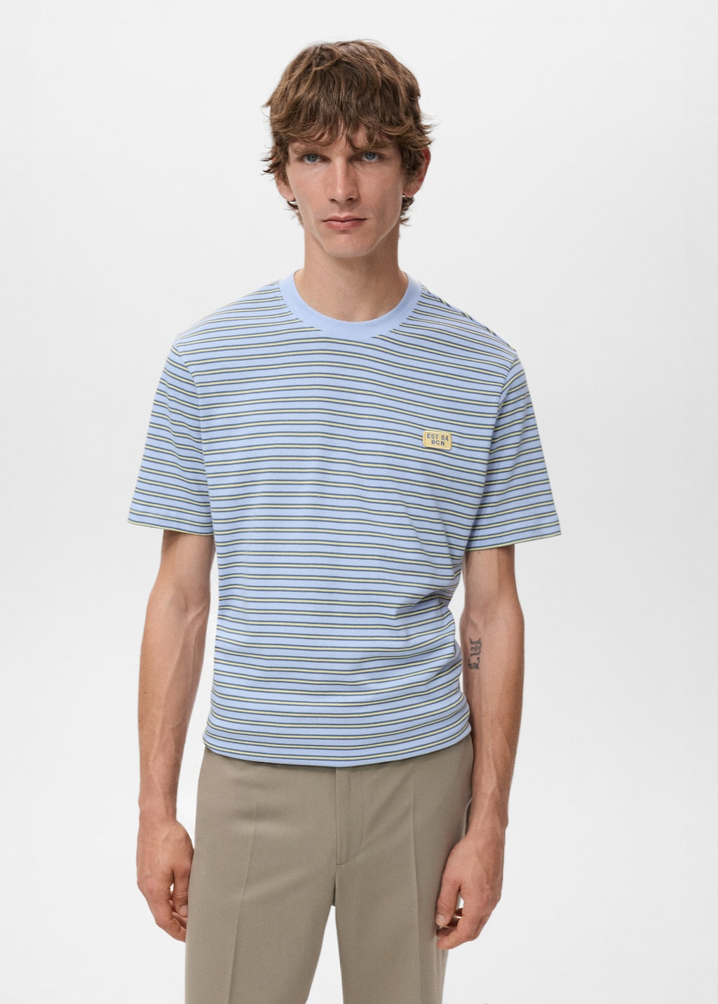 MANGO TRAILH-H 17037774-45 MANGO MAN T-SHIRT SHORT SLEEVE