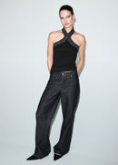 MANGO BALERINA 17039105-99 MANGO WOMEN TOP-1