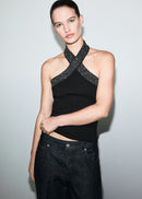 MANGO BALERINA 17039105-99 MANGO WOMEN TOP-2