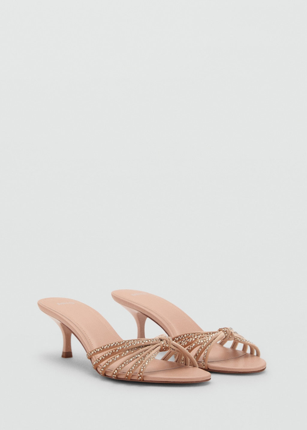 MANGO VELVET-A 17041135-80 MANGO WOMEN SANDAL