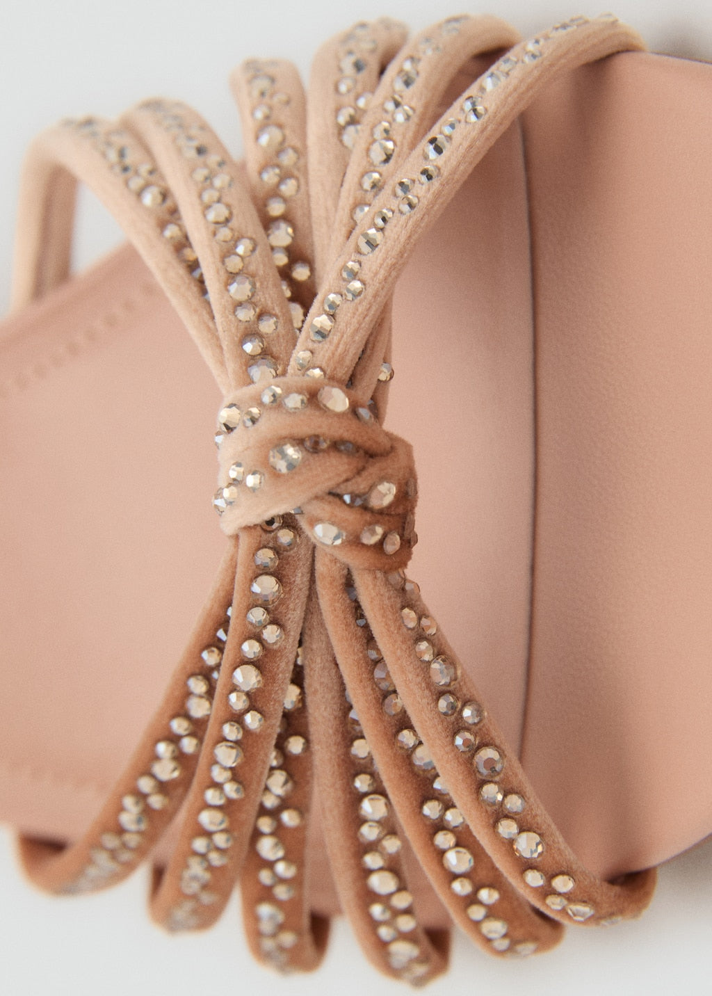 MANGO VELVET-A 17041135-80 MANGO WOMEN SANDAL
