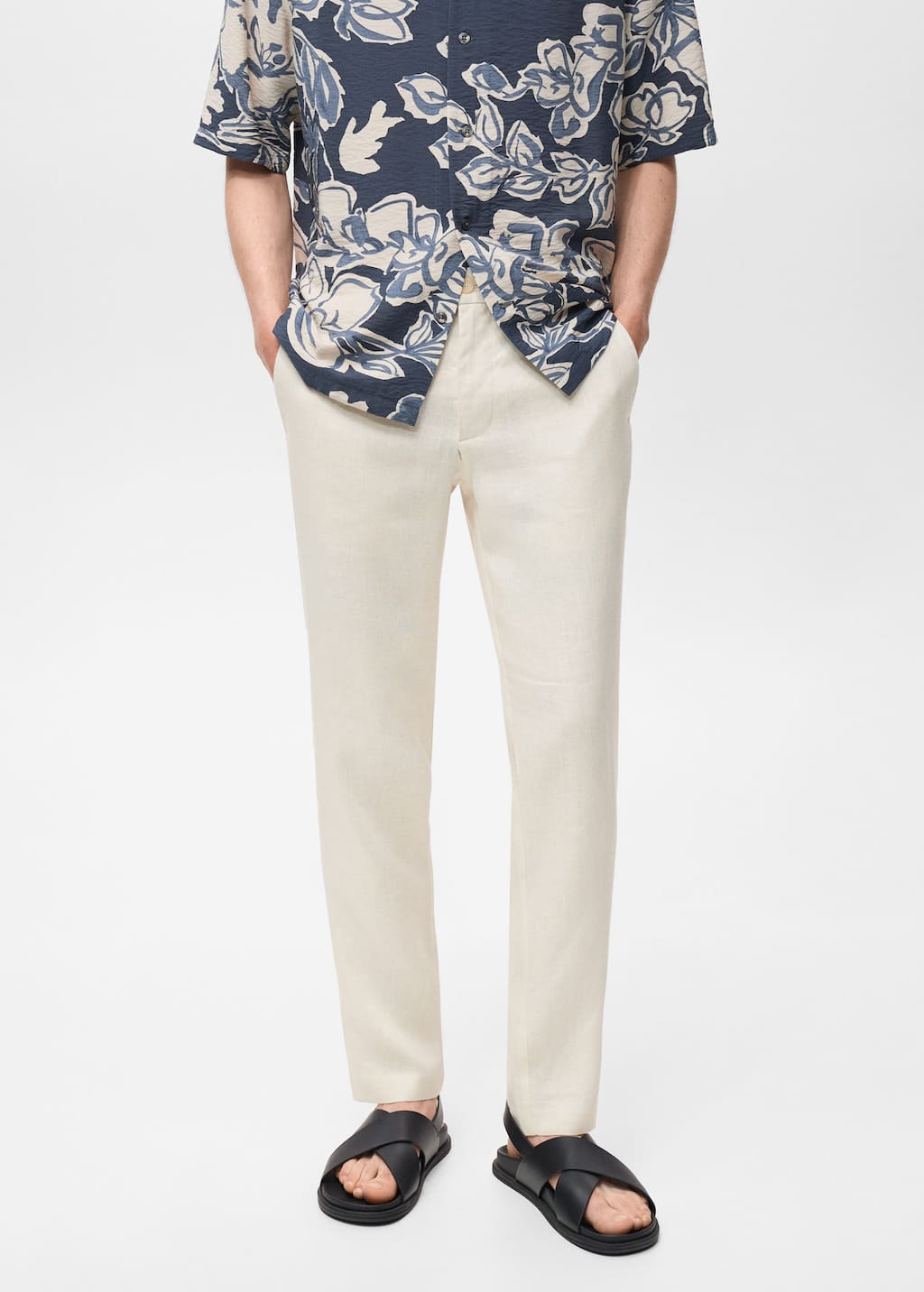 MANGO OYSTER 17041143-02 MANGO MAN TROUSERS