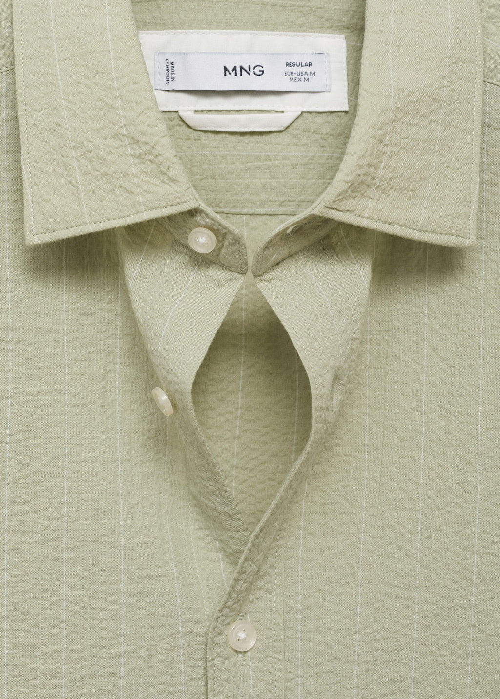 MANGO KISSOS1 17041148-40 MANGO MAN SHIRT LONG SLEEVE