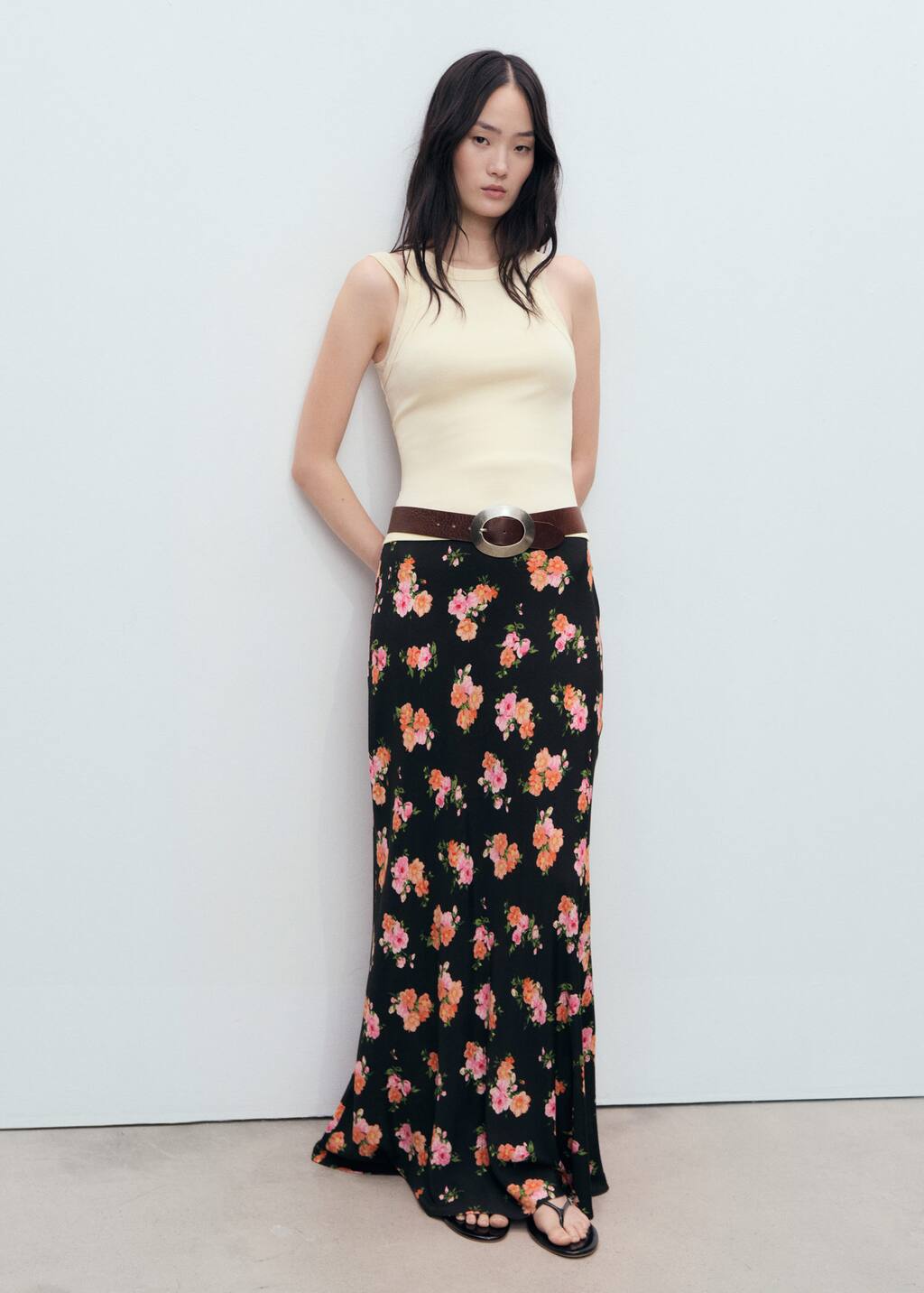 MANGO GREC 17041156-99 MANGO WOMEN SKIRT
