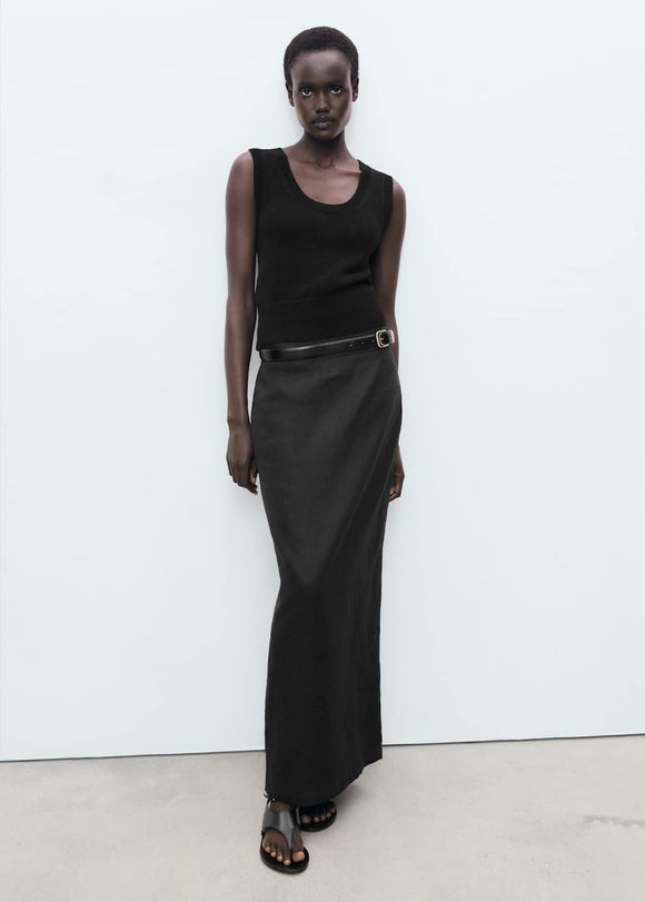 MANGO FRED 17041158-99 MANGO WOMEN SKIRT