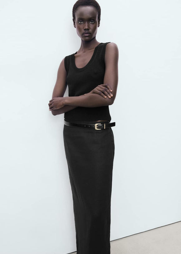 MANGO FRED 17041158-99 MANGO WOMEN SKIRT