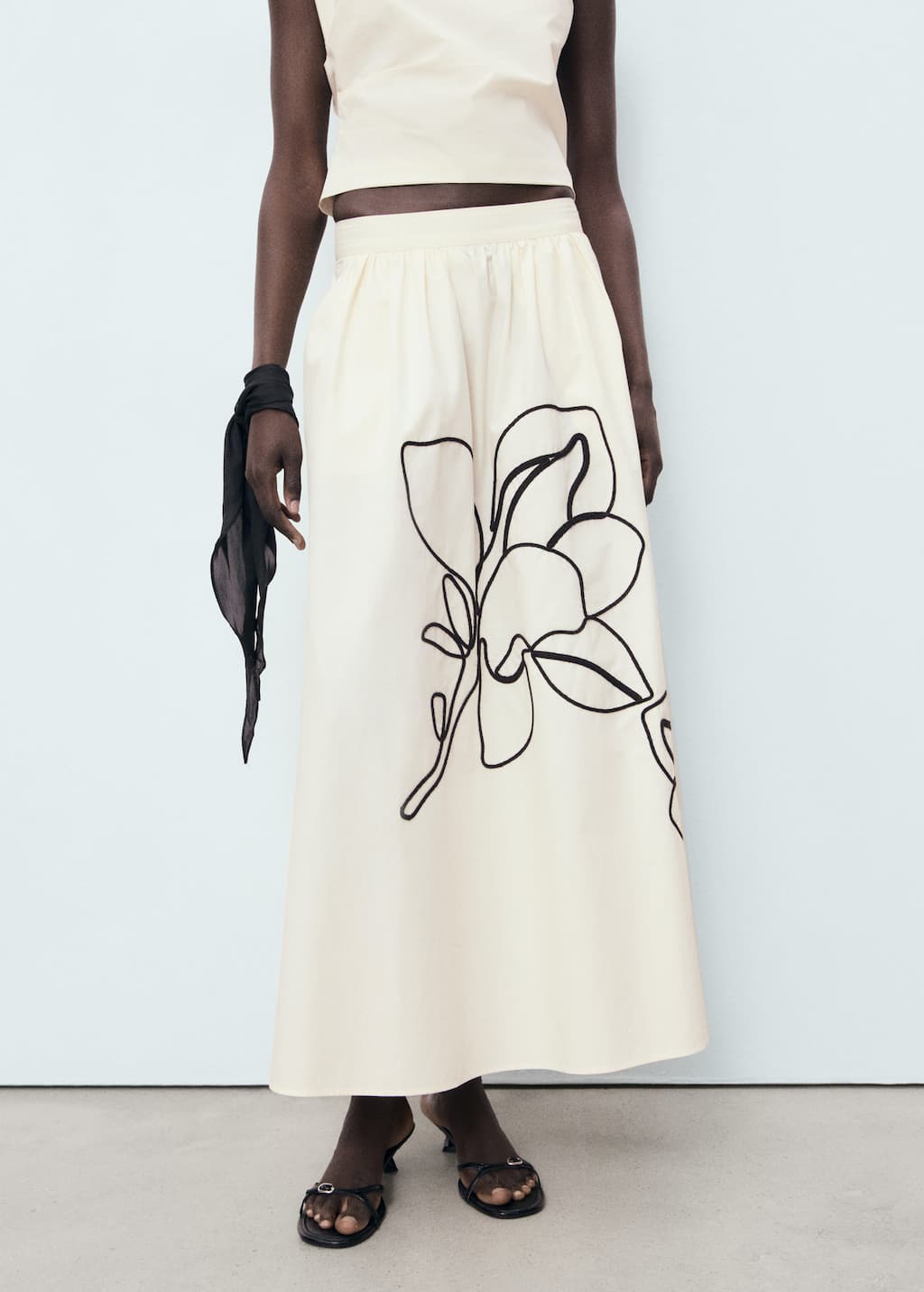 MANGO BARI 17041174-02 MANGO WOMEN SKIRT