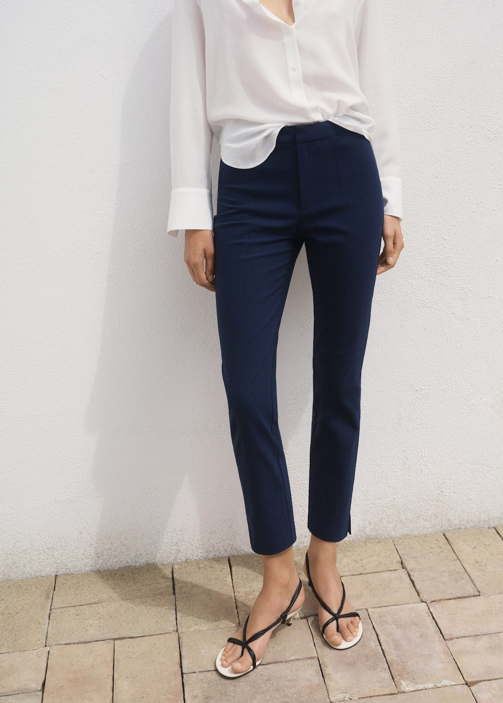 MANGO MALU5-H 17041176-56 MANGO WOMEN TROUSER