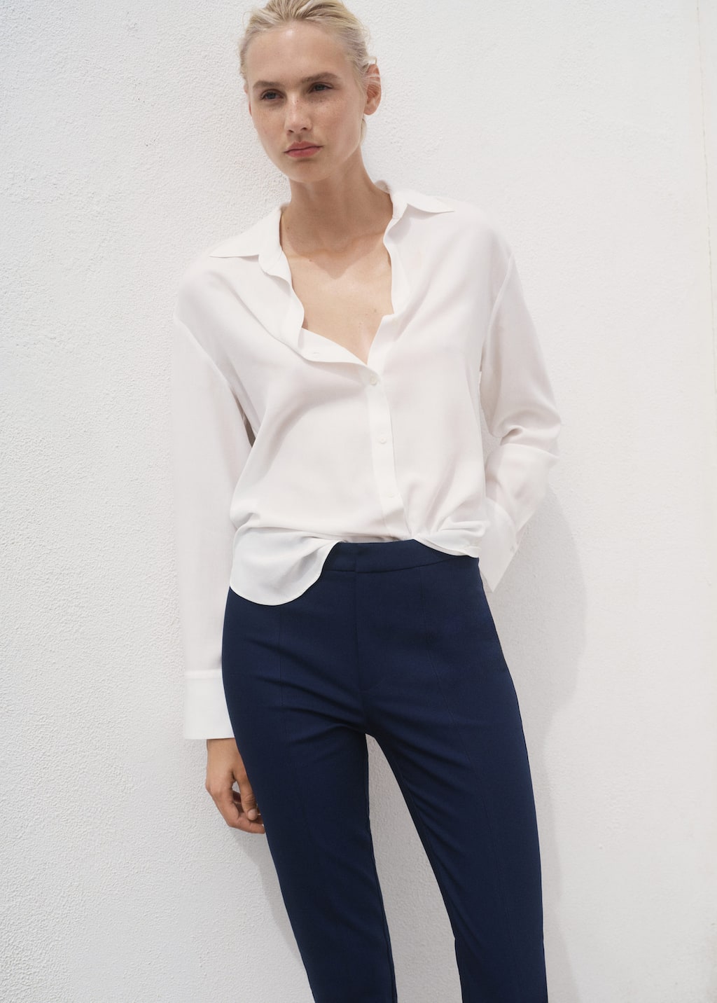 MANGO MALU5-H 17041176-56 MANGO WOMEN TROUSER