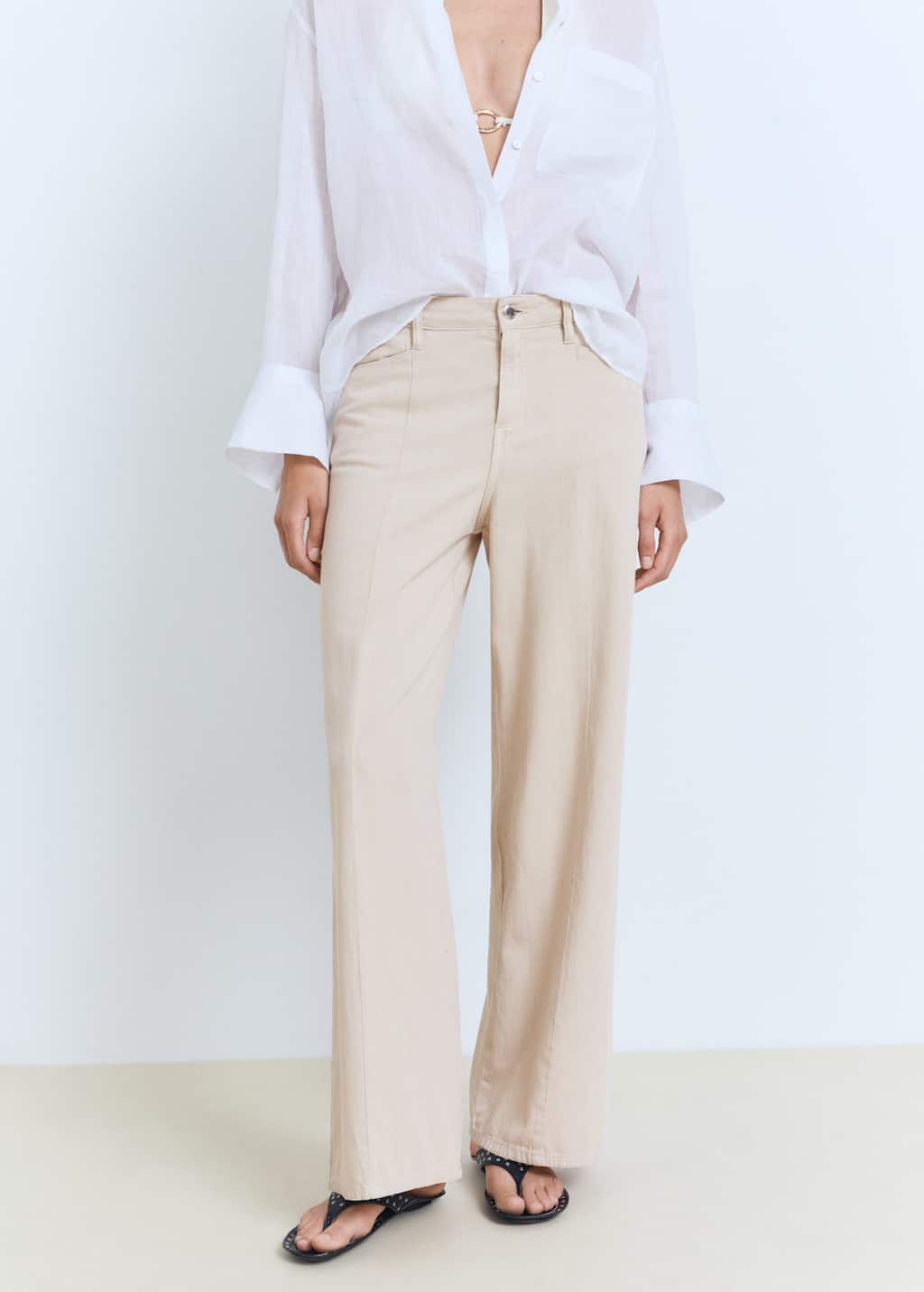 MANGO LOVE 17041207-07 MANGO WOMEN TROUSER