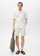 MANGO MUZZA 17041228-02 MANGO MAN SHIRT SHORT SLEEVE-2