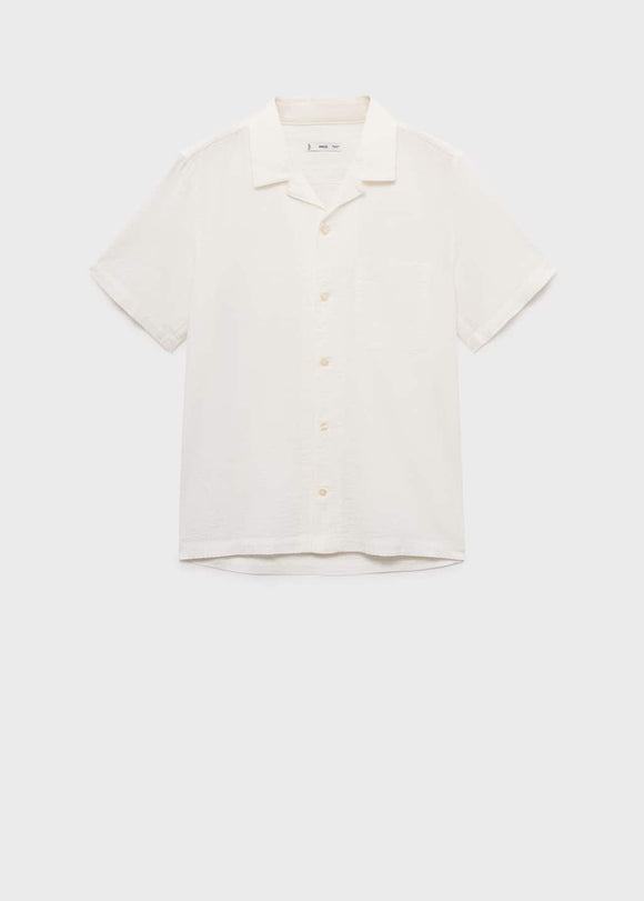 MANGO MUZZA 17041228-02 MANGO MAN SHIRT SHORT SLEEVE